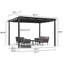 4m x 3m Aluminium Pergola-2106006783