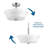 Cascadia Glass Semi Flush Mount-23857704