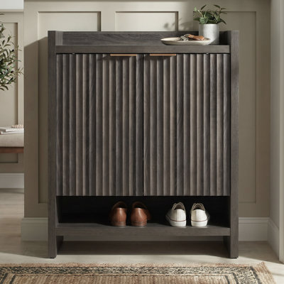 Nicolee 24 Pair Shoe Storage Cabinet