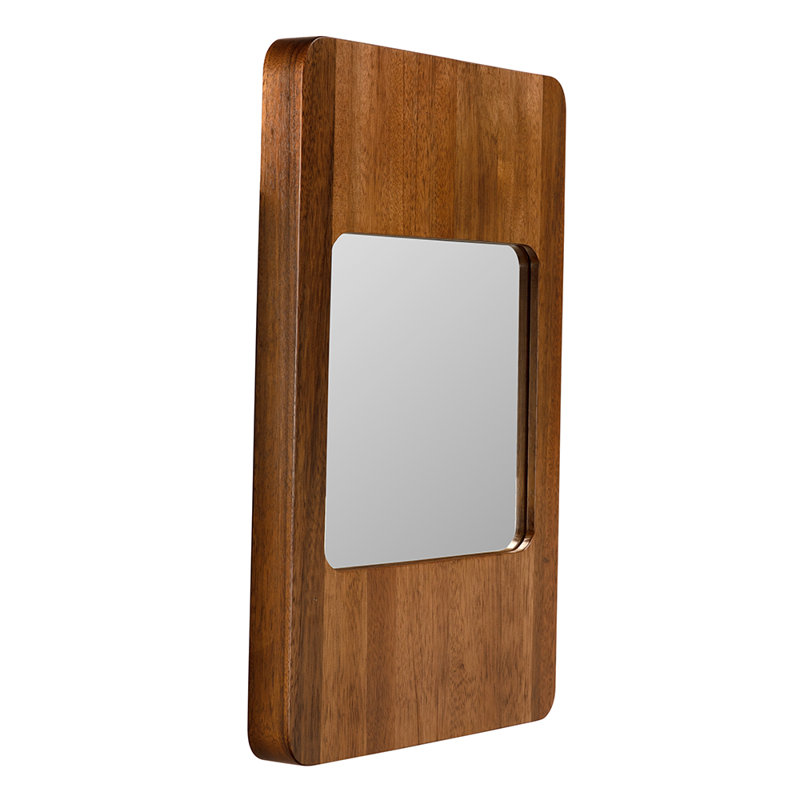 Franklin Mirror, B, Dark Walnut, 30" x 20"