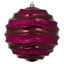 Ornement de Noël boule rayée et scintillante-73315138-70850016