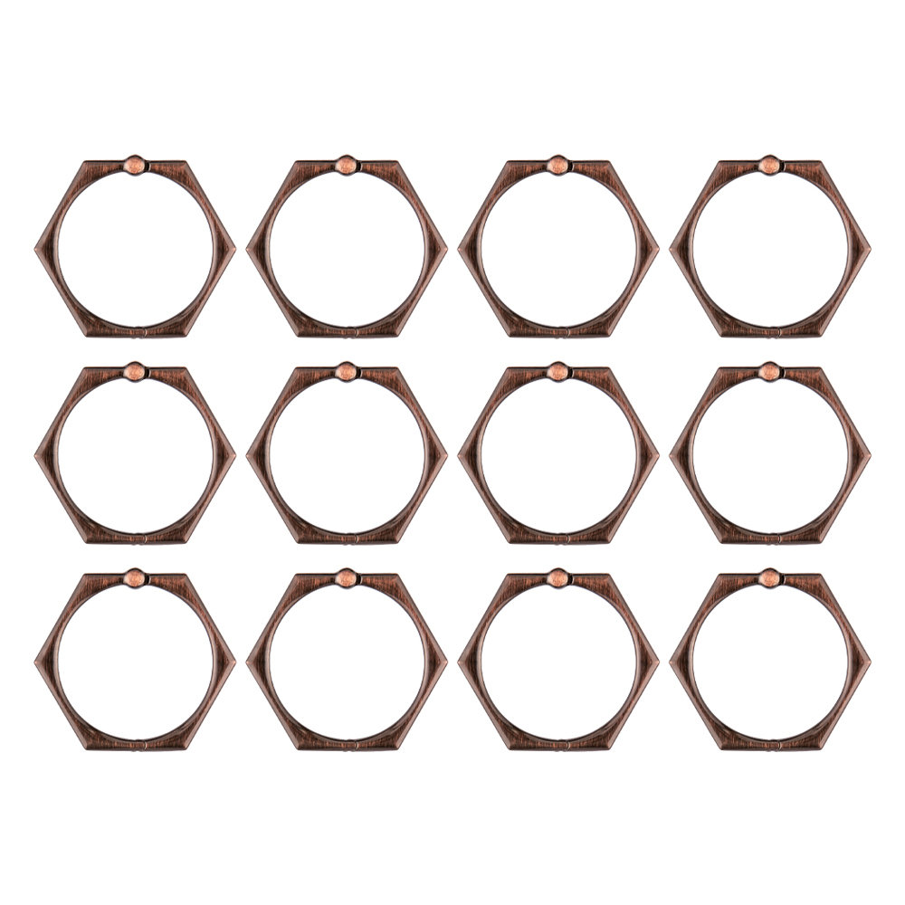 Utopia Alley Shower Curtain Hooks, Bronze