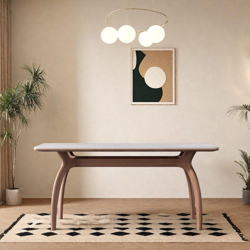 Table de salle à manger Modern, H 29,92 po x L 59,05 po x l 31,49 po