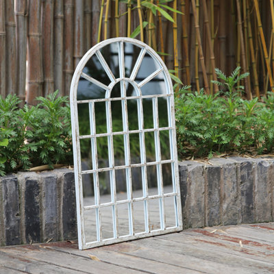 Milano Metal Arch Wall Mirror