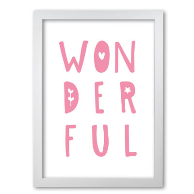 Wonderful - Print