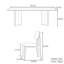 Ensemble de table rectangulaire Minimalist-107438919