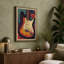 Electric Sun Retro - Wrapped Canvas-1783396755-1783396753