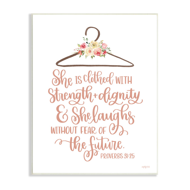 «Proverbs Verse Uplifting», calligraphie religieuse, art mural sur bois par l'imperfect Dust, H 15 po x l 10 po x P 0,5 po