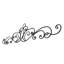 Traditional Abstract Wall Decor on Metal