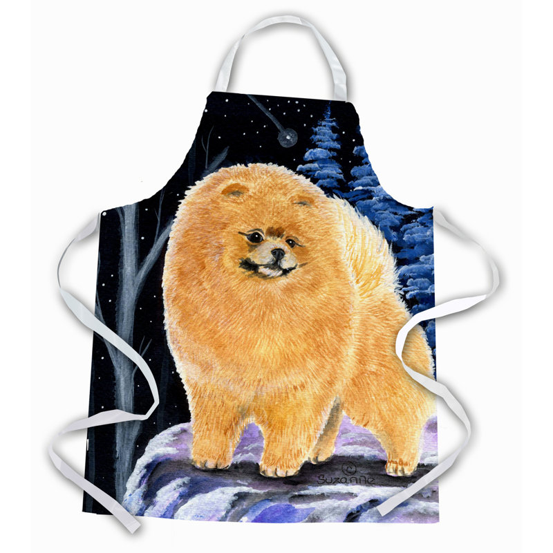 No Pattern Bib Apron
