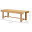 Aaidan Wooden Picnic Bench
