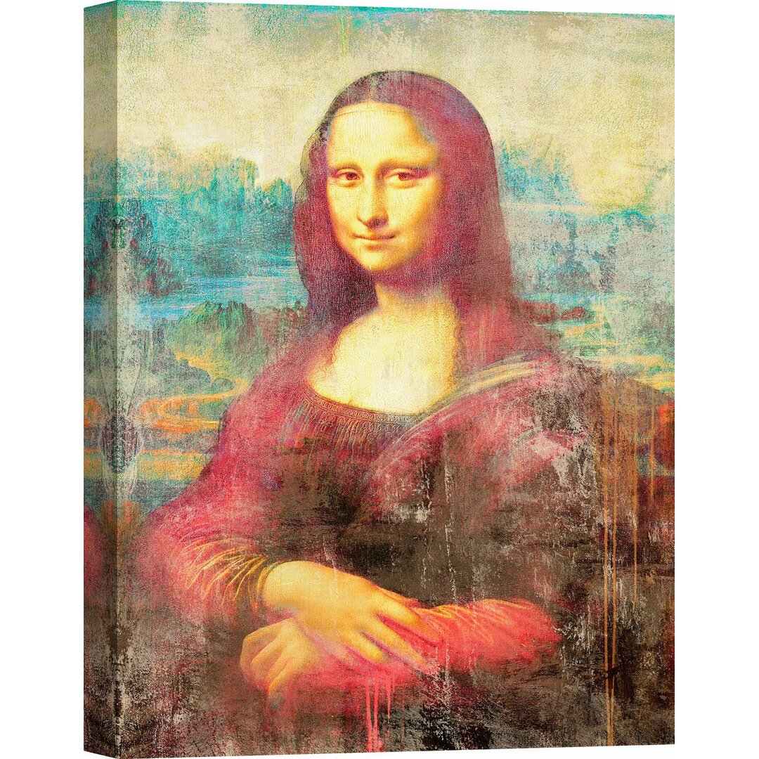 Leinwandbild Mona Lisa 2.0 von Eric Chestier