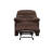 Chocolate Microfiber Motion Recliner