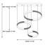 Knudson 3 - Light LED Chandelier-1667309017
