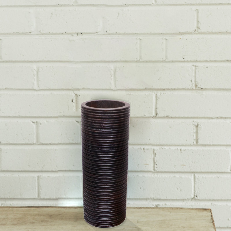 Wood Table Vase
