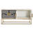 Op Art 64 " W Glass Credenza
