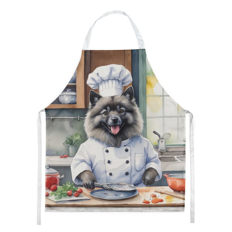 Tablier Keeshond The Chef