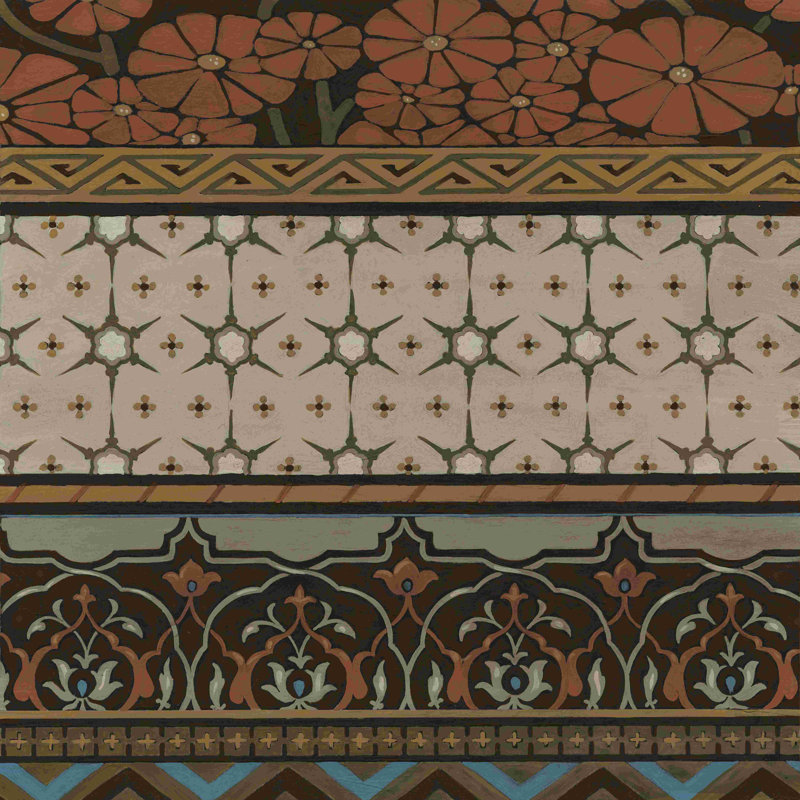 «Heirloom Textile I», H 12 po x l 12 po