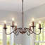 28" Modern 6 - Light Dimmable Classic / Traditional Chandelier-700792229