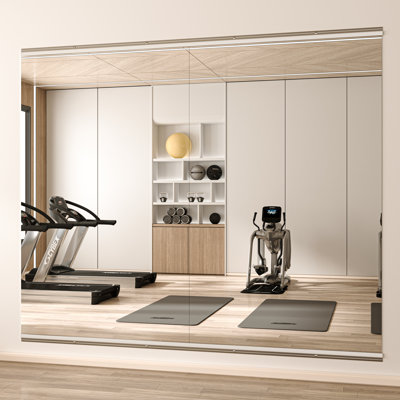 Miroir pleine grandeur rectangulaire rectangulaire