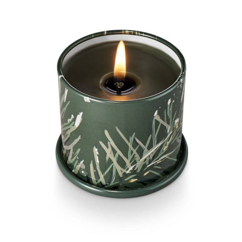 Winter Green Soy Scented Candle in Tin