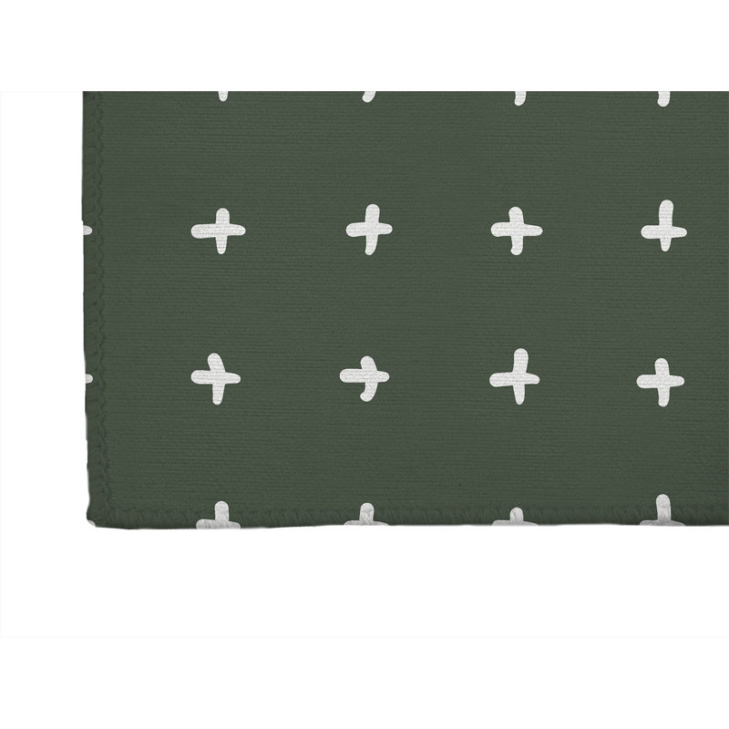 Tapis d'extérieur antidérapant Criss, Tapis de couloir 2 pi 6 po x 8 pi