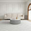 Table basse moderne en cuir fritté clair-207286910