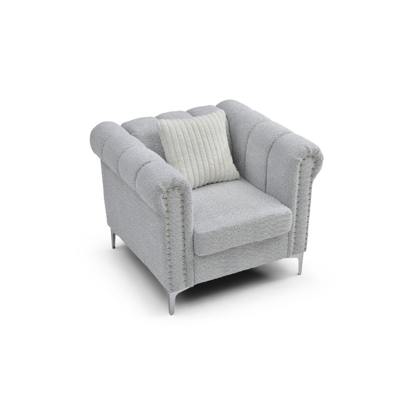 Chaise Sammy G00340A-C, GRIS