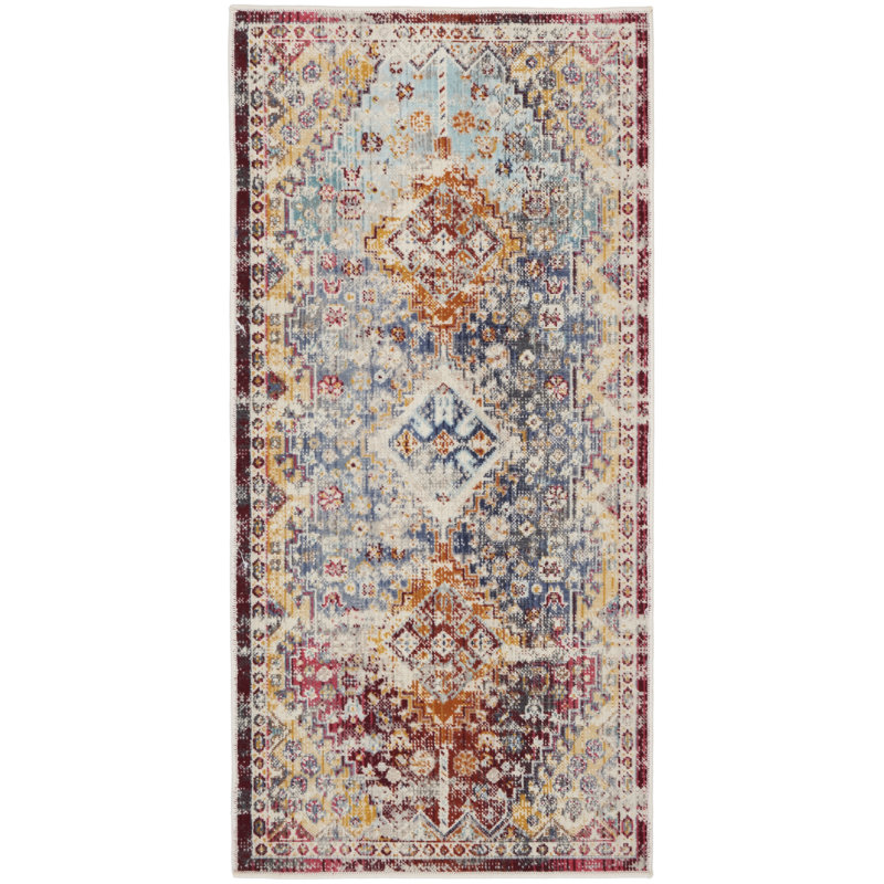 Oriental Indoor Rug, Rectangle 2' x 4'