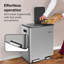 Metal Multi-Compartment Rubbish & Recycling Bin