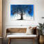 Arbre bleu au clair de lune-785470808-785470809