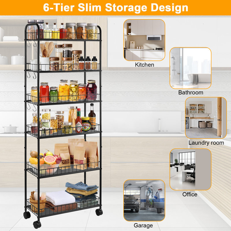 6 Tier Shelving Unit