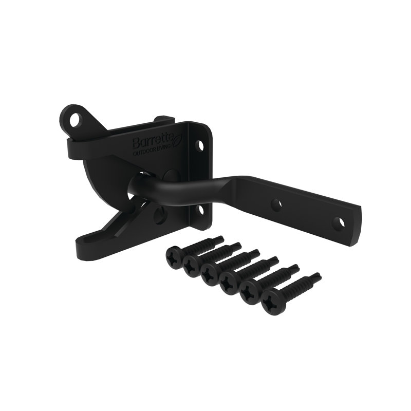 Gravity Latch Stainless Steel Black