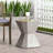 Outdoor Lightweight Concrete Side Table