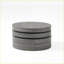 Table basse moderne rotative noire Sonoma pour le salon, peu encombrante