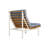 Perch Outdoor Rust-Resistant Metal Chaise Lounge , Sunbrella Cushion Included-96832058-96832055