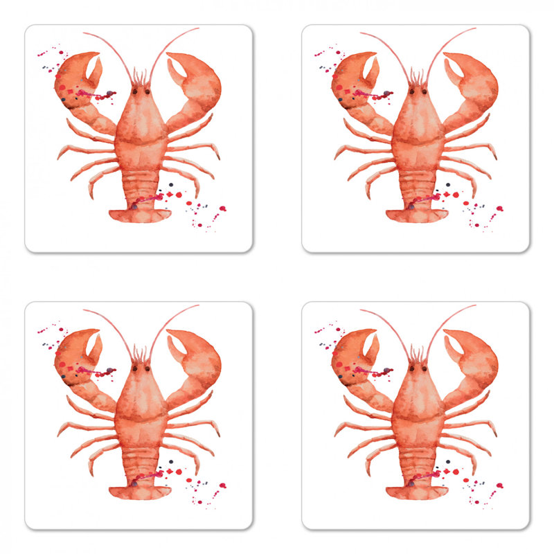 Sous-verre de homard