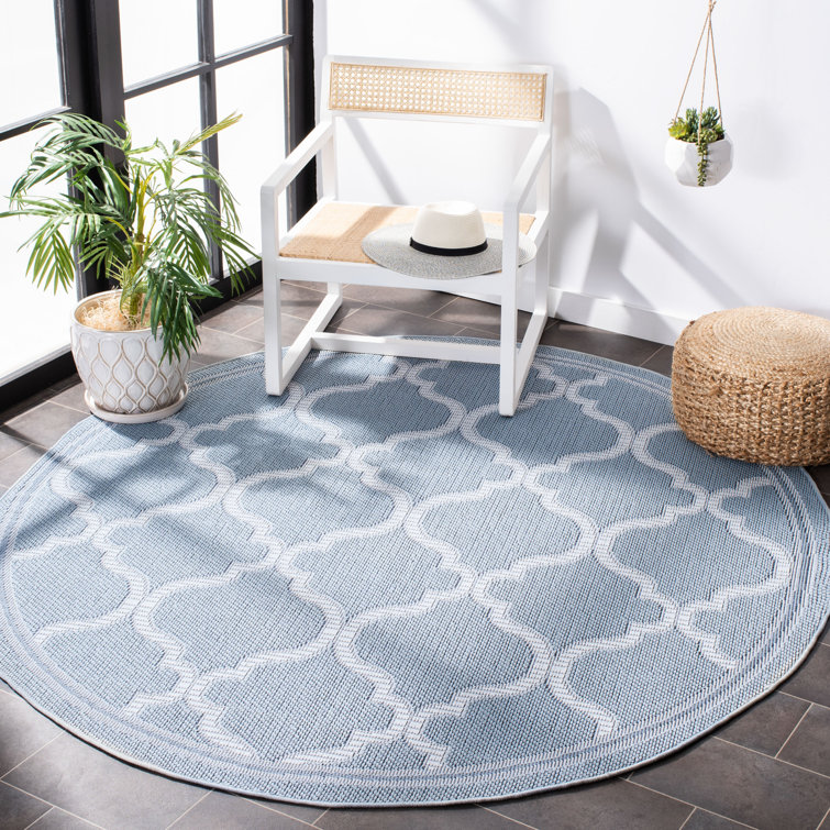 Murielle Performance Machine Washable Geometric Indoor/Outdoor Area Rug