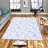 Premium Woven Area Rug, 5.2 x 7.5 Feet, 100% Polyester, 0.3 Inch Pile Height | Antibacterial, Non-Slip PVC Felt Dot Underside | Machine Washable, 3D Digital Print, Ideal for Living Room & Bedroom Decor-1086287354