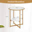 Melora Cross Legs Side Table Set