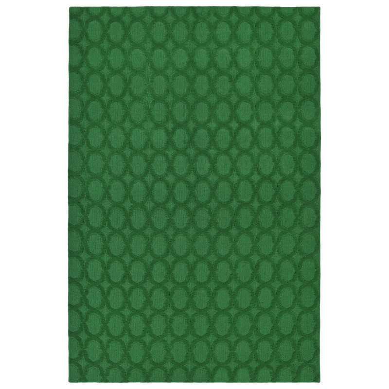 Treillis de jardin Katavia X 7 pi Tapis intérieur / extérieur vert, Rectangle 6 pi x 9 pi
