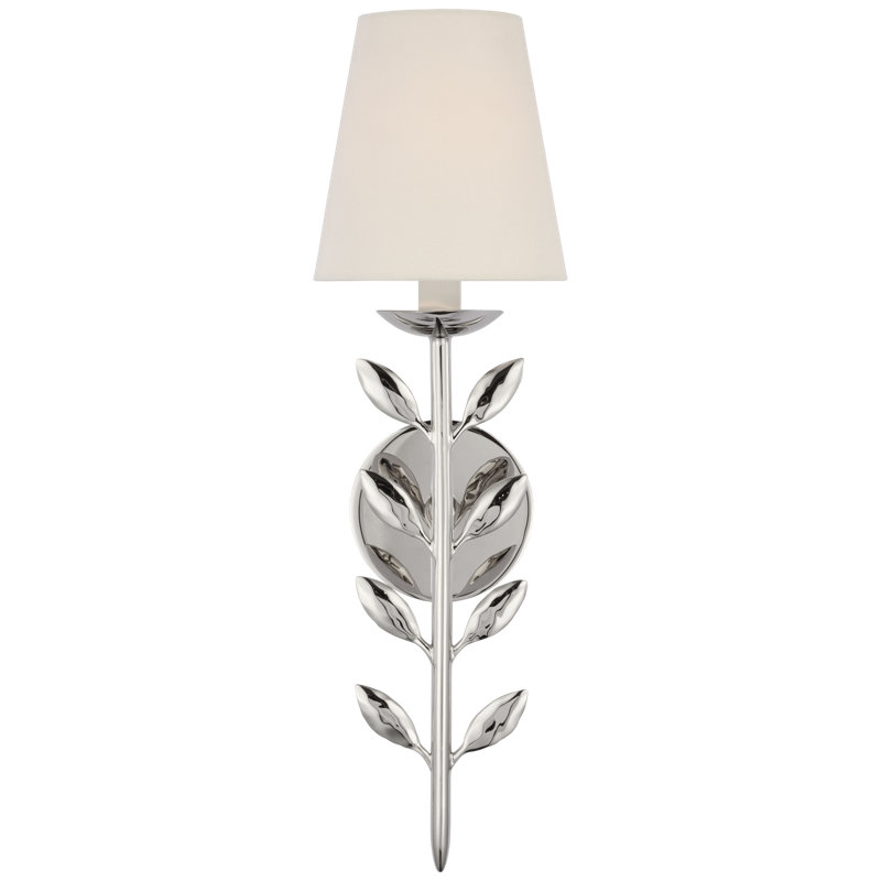 Avery 1 - Light Wallchiere, Polished Nickel