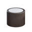 Table basse ronde moderne en faux marbre, table de bout / d'appoint de 23,62 pouces pour le salon ou la chambre à coucher, brun foncé | Idée de cadeau