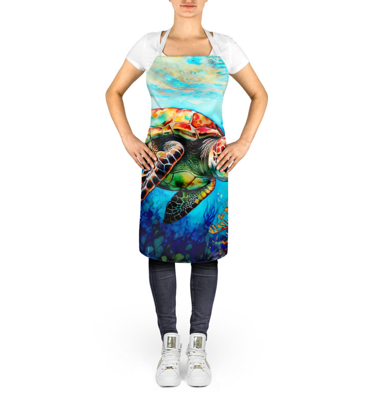 No Pattern Bib Apron