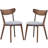 19'' H Linen Upholstered Side Chair