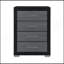 Commode ELsa noire et grise-517638596