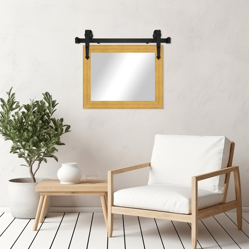 Miroir Conner Rea, Or mat, 33 po x 40 po