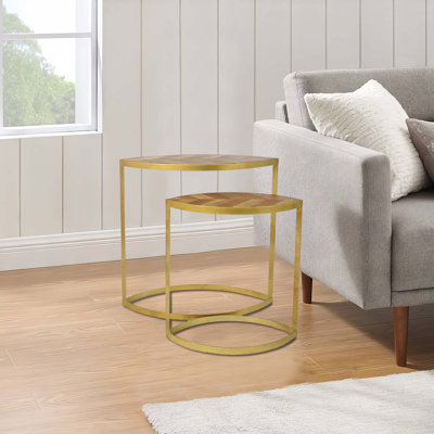 Ensemble de tables de bout Graziose