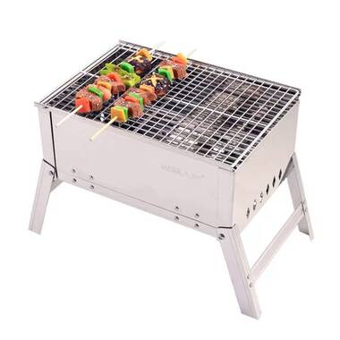 Charcoal Smoker BBQ Barbecue Grill Outdoor USB Electric Rotary Barbecue  Machine