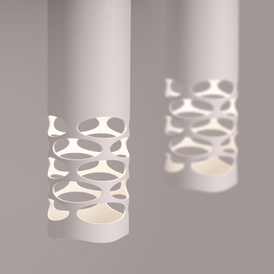 Binson 2 - Light Stainless Steel Pendant